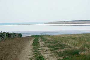 Отдых на Азовском море — Озеро Соленое фото