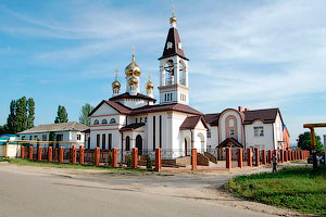 Отдых на Азовском море — станица Голубицкая церковь фото